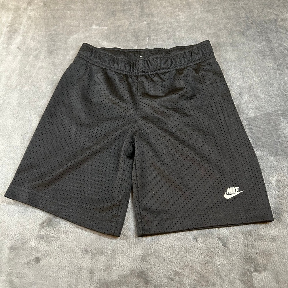 Nike Mesh Shorts Athletic Activewear Basketball Shorts Black Kids Boys Size 4‎